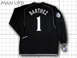 manchester united 2000-2001-2002 GK #1 BARTHEZ　マンチェスターユナイテッド　キーパー　バルテズ