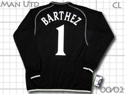 manchester united 2000-2001-2002 GK #1 BARTHEZ@}`FX^[iCebh@L[p[@oeY