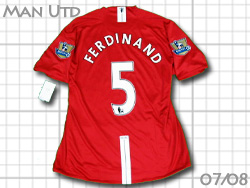 manchester united 2007-2008 FERDINAND