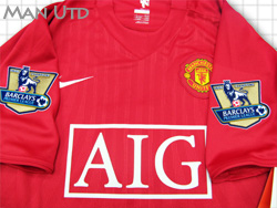 Manchester United 2008-2009 Home　マンチェスター・ユナイテッド　ホーム　プレミアリーグ