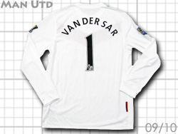 Manchester United 2009-2010 GK #1 VAN DER SAR　マンチェスターユナイテッド　キーパー　ファンデルサール