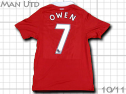 Manchester United 2010-2011 Home #7 OWEN@}`FX^[iCebh@z[ }CPEI[EF