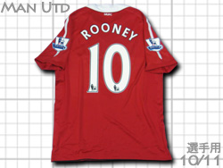 Manchester United 2010-2011 Home #10 ROONEY@}`FX^[iCebh@z[ EFCE[j[