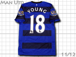 Manchester United NIKE Away #18 YOUNG 2011-2012　マンチェスターユナイテッド　アウェイ　ヤング　ナイキ　423935