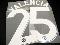 Manchester United 2011/2012 Champions League #25 VALENCIA@}`FX^[iCebh@`sIY[O@AgjIE@VA