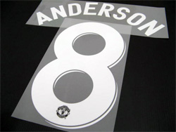 Manchester United 2011/2012 Champions League #8 ANDERSON　マンチェスターユナイテッド　チャンピオンズリーグ　アンデルソン
