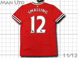 Manchester United NIKE Home 2011-2012  #12 SMALLING　マンチェスターユナイテッド　ホーム　スモーリング　ナイキ　423932