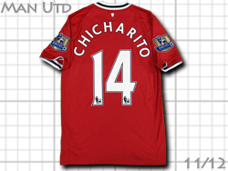 Manchester United NIKE Home 2011-2012  #14 CHICHARITO　マンチェスターユナイテッド　ホーム　チチャリート　ハビエル・エルナンデス　ナイキ　423932