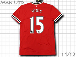 Manchester United NIKE Home 2011-2012  #15 VIDIC　マンチェスターユナイテッド　ホーム　ヴィディッチ　ナイキ　423932