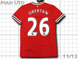 Manchester United NIKE Home 2011-2012  #26 OBERTAN@}`FX^[iCebh@z[@Ix^@iCL@423932