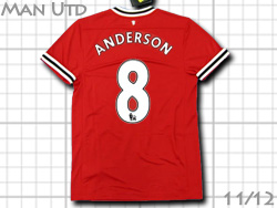 Manchester United NIKE Home 2011-2012  #8 ANDERSON　マンチェスターユナイテッド　ホーム　アンデルソン　ナイキ　423932