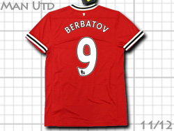 Manchester United NIKE Home 2011-2012  #9 BERBATOV　マンチェスターユナイテッド　ホーム　ベルバトフ　ナイキ　423932
