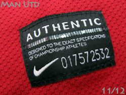 Manchester United NIKE Home 2011-2012@}`FX^[iCebh@z[@iCL@423932