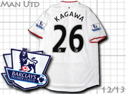 Manchester United 2012/13 Away #26 KAGAWA nike マンチェスターユナイテッド　アウェイ 香川真司　ナイキ