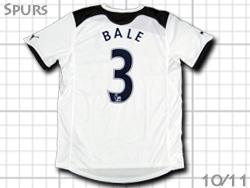 Tottenham Hotspur Home 2010/2011 #3 BALE@gbgi@z[@MXExC