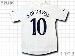 Tottenham Hotspur 2011/2012 Cup model Home #10 ADEBAYOR@gbgi@Jbvpz[@Afo[