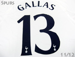 Tottenham Hotspur 2011/2012 Cup model Home #13 GALLAS@gbgi@Jbvpz[@MX