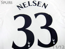 Tottenham Hotspur 2011/2012 Cup model Home #33 NELSEN@gbgi@Jbvpz[@lZ