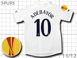 Tottenham Hotspur 2011/2012 Cup model Home #10 ADEBAYOR@gbgi@Jbvpz[@Afo[