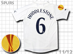 Tottenham Hotspur 2011/2012 Cup model Home #6 HUDDLESTONE@gbgi@Jbvpz[@nhXg[