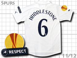 Tottenham Hotspur 2011/2012 Cup model Home #6 HUDDLESTONE@gbgi@Jbvpz[@nhXg[