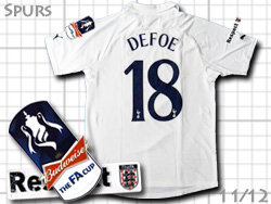 Tottenham Hotspur 2011/2012 Cup model Home #18 DEFOE@gbgi@Jbvpz[@W[EftH[