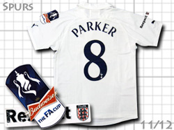 Tottenham Hotspur 2011/2012 Cup model Home #8 PARKER@gbgi@Jbvpz[@XRbgEp[J[