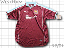 ウェストハム ユニフォームショップ O.K.A. West Ham UTD 1999-2001 ...