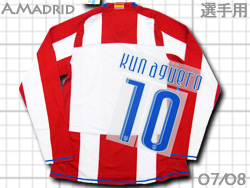 Atletico de Madrid 07/08 Home UEFA cup Players' model #10 KUN AGUERO Nike@Ag`RE}h[h@UEFAt@Ipf@z[@ZqIENEAOG@@242363