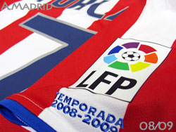 Atletico Madrid 2008-2009 Home #7 FORLAN@Ag`RE}h[h@tH