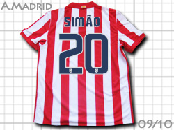 Atletico de Madrid 2009-2010 Home #20 SIMAO　アトレチコ・マドリード　ホーム　シモン・サブローサ