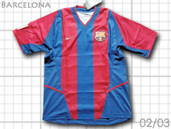 バルセロナ NIKE ユニフォームショップ 2002－2003 Barcelona Home