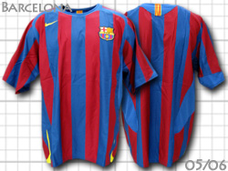 バルセロナ Nike ユニフォームショップ 05 06 Barcelona Home Away O K A