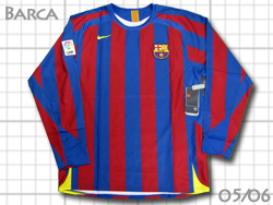 バルセロナ NIKE ユニフォームショップ 2005－2006 Barcelona Home