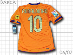 barca 2006-2007 Away RONALDINHO