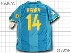 barca 2007-2008 Away HENRY