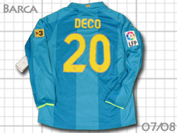 barca 2007-2008 away #20 DECO