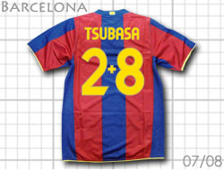 barca 2007-2008 Home TSUBASA