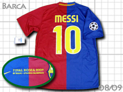 Barcelona 2008-2009 Home Champions League Final #10 MESSI@oZi@oT@`sIYE[O@@bV