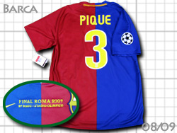 Barcelona 2008-2009 Home Champions League Final #3 PIQUE@oZi@oT@`sIYE[O@@sP