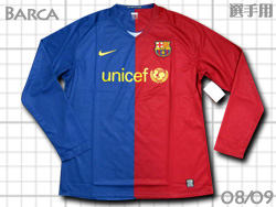 バルセロナ NIKE ユニフォームショップ 2008-2009 Barcelona Away O.K.A.