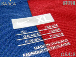 FC Barcelona 2008-2009 Home Players' Issued@oZi@z[@Ix@oT