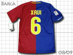 Barcelona 2008-2009 Home #6 XAVI@oZi@oT@VrEGifX