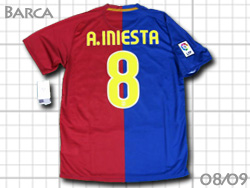 Barcelona 2008-2009 Home #8 A.INIESTA@oZi@oT@AhCECjGX^