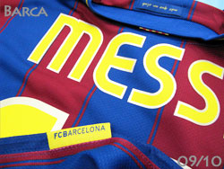 FC Barcelona 2009-2010 Home #10 MESSI　バルセロナ　メッシ　バルサ　ホーム
