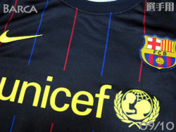 FC Barcelona 2009-2010 GK Kids Players'　バルセロナ　バルサ　キーパー　ジュニア用　選手モデル