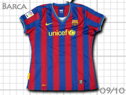 FC Barcelona womens lady home 2009/2010 NIKE@oZi@fB[Xf@iCL@343814