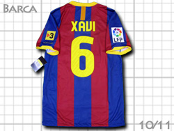 FC Barcelona 2010-2011 Home #8 XAVI@oZi@z[@Vr@oT