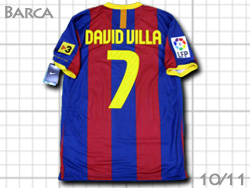 FC Barcelona 2010-2011 Home #7 DAVID VILLA @oZi@z[@oT@_rhErW