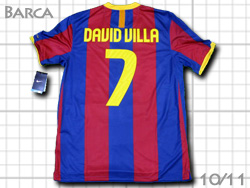 FC Barcelona 2010-2011 Home #7 DAVID VILLA @oZi@z[@oT@_rhErW